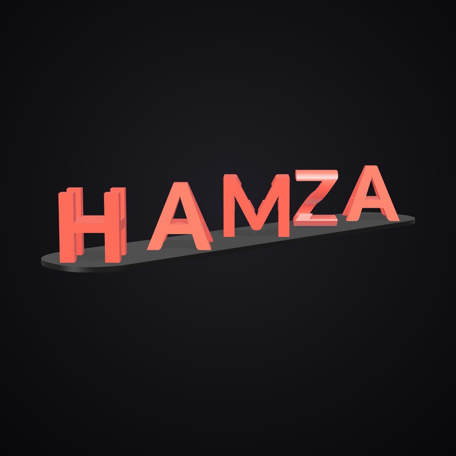 3D Text Illusion V1